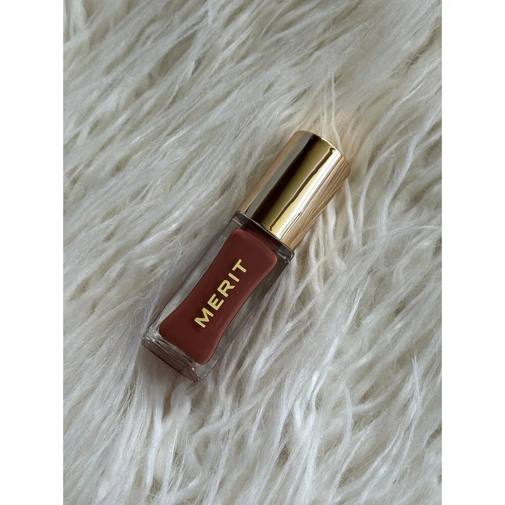 Merit Shade Slick Hydrating Tinted Lip Oil Taupe